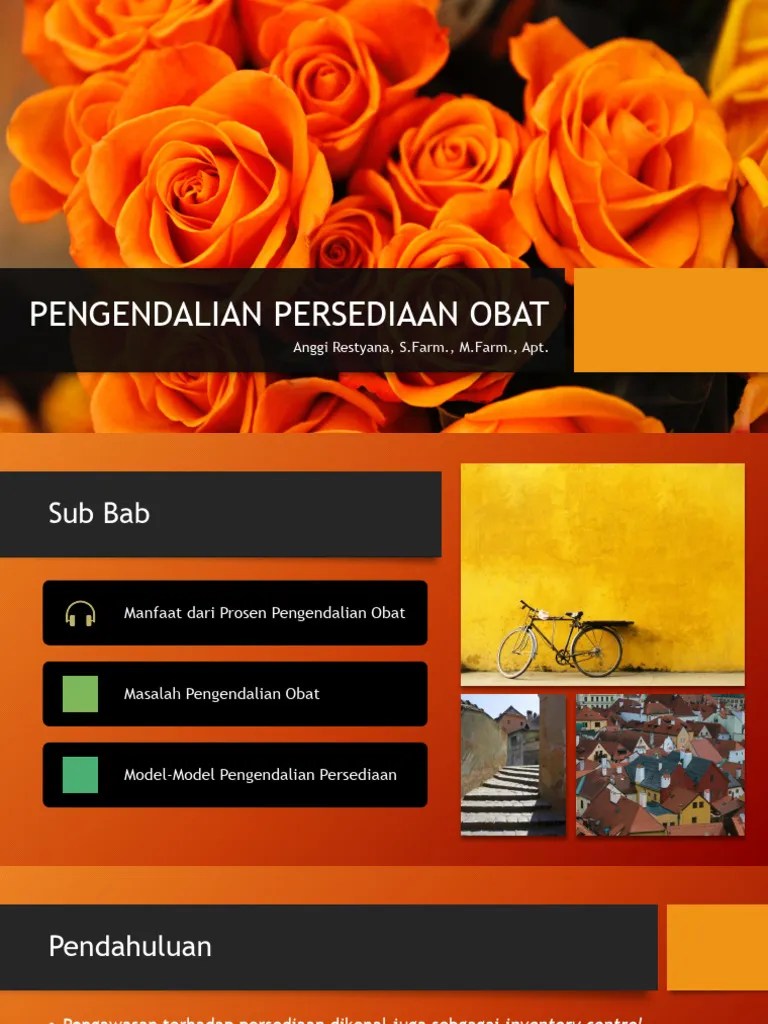 Bab 5 Pengendalian Persediaan Obat | PDF
