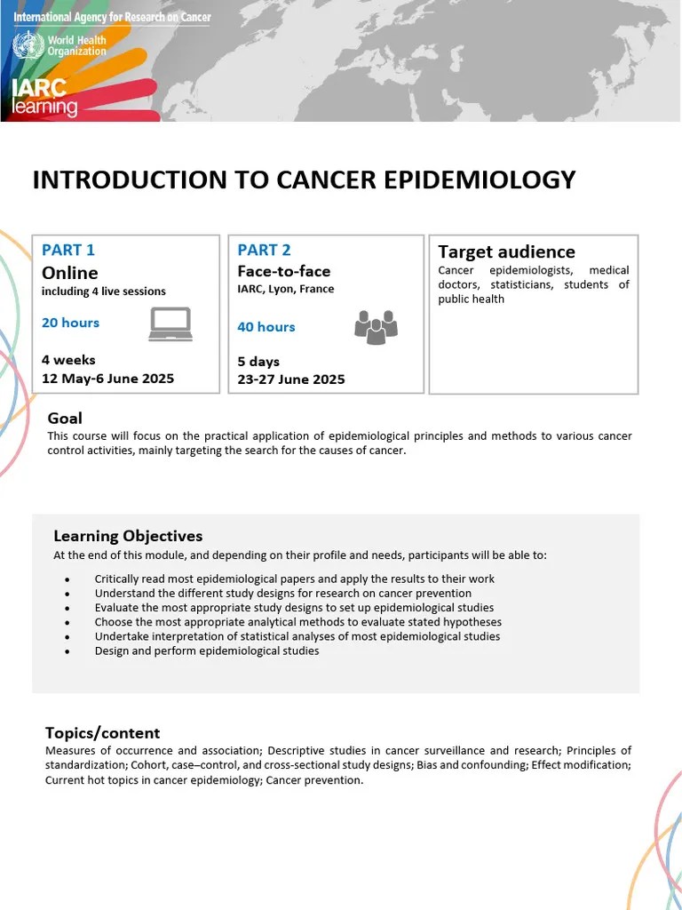 2025_Epidemiology_Module_Overview | PDF | Epidemiology