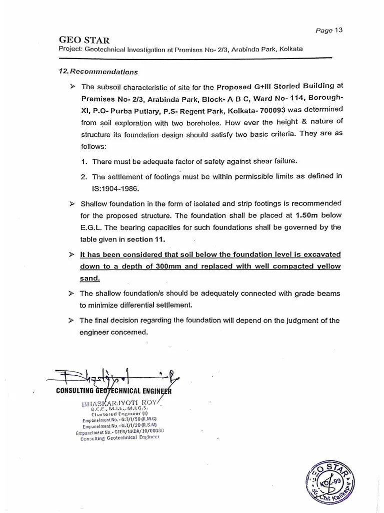 Soil Test Report_ABC, 2-3 | PDF