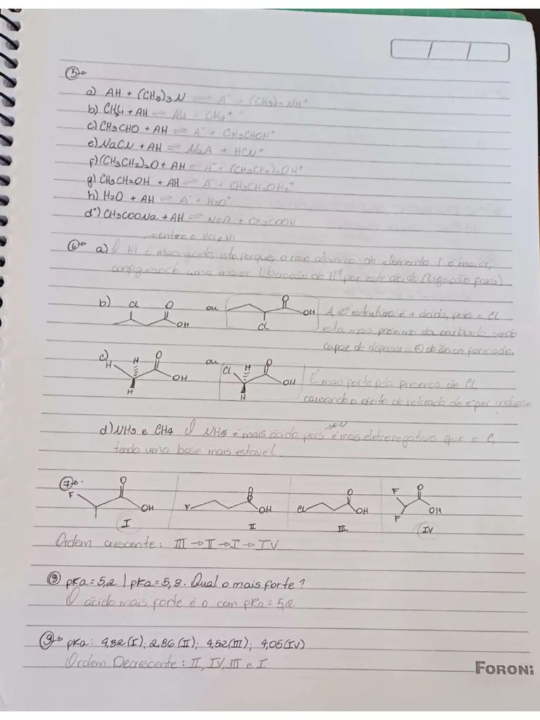 Lista Quimica Organica 3 | PDF