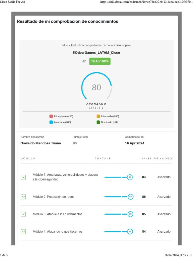Cisco Skills For All | PDF