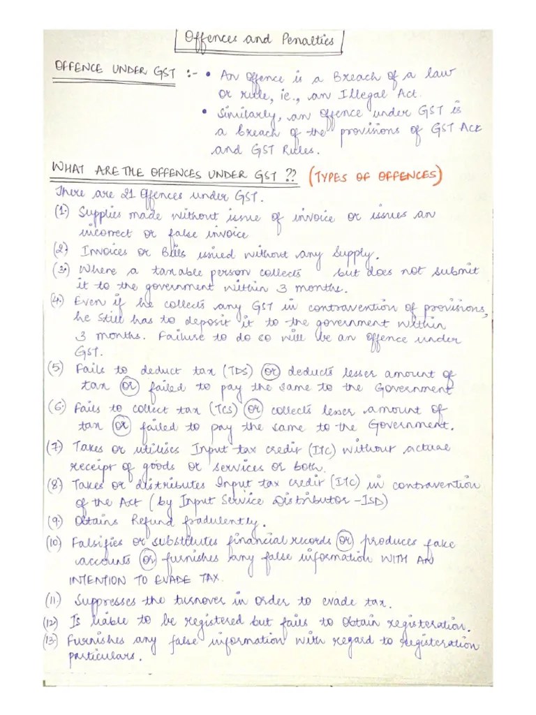 Offences And Penalties (1) | PDF