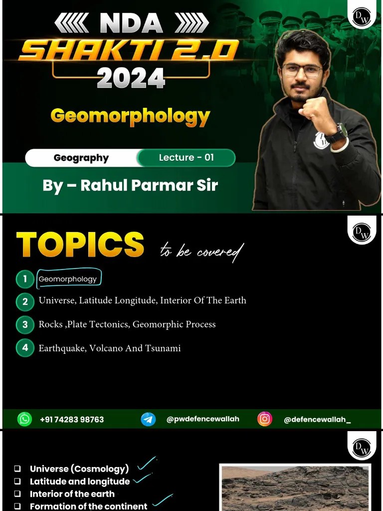 Geography 01 _ Class Notes | PDF