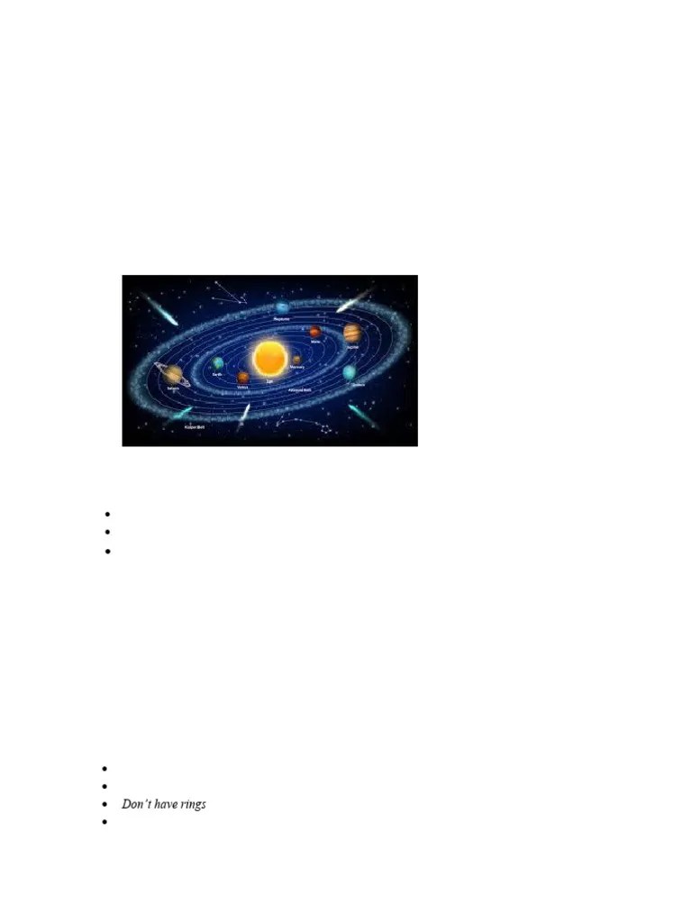 Solar System | PDF | Solar System | Planets