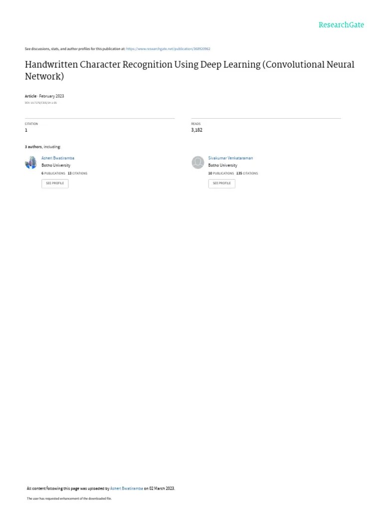 Cnn | PDF | Artificial Neural Network | Deep Learning