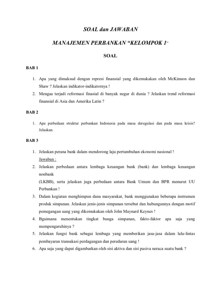 kunci jawaban soal ulangan akhir semester 2 bahasa jawa kelas 1 sd. Contoh Soal Dan Jawaban Uts Manajemen Keuangan