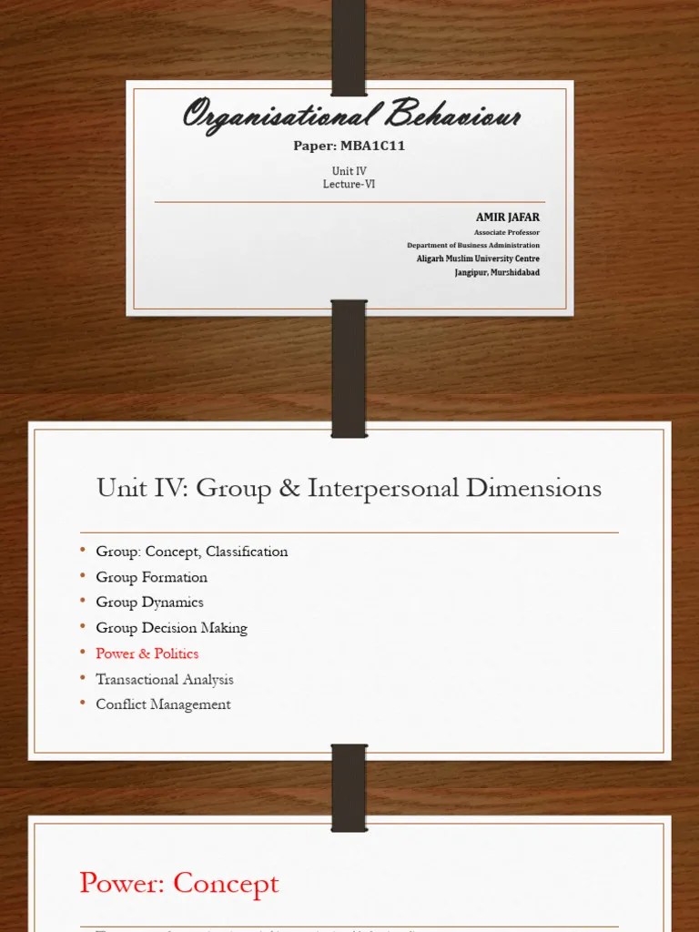 Power | PDF | Power (Social And Political) | Psychology