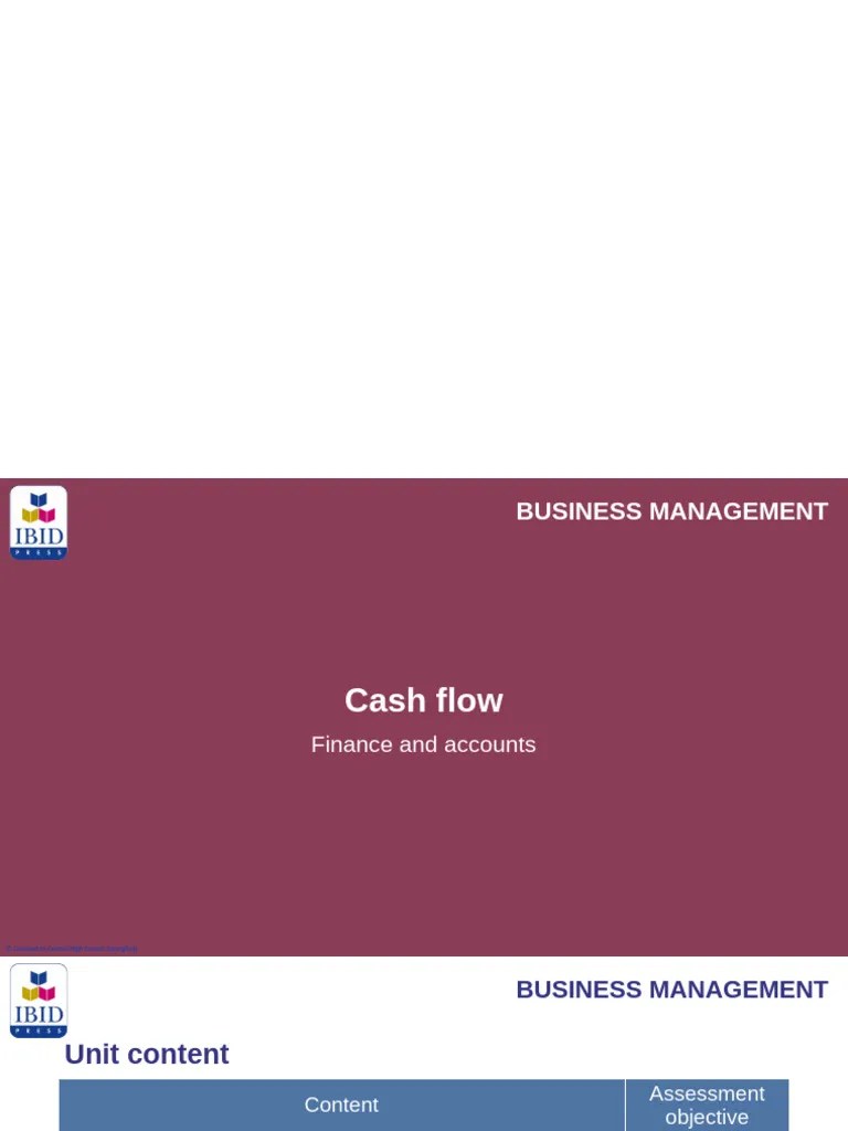 Cash-flow Forecasting And Working Capital-1 | PDF | Market Liquidity ...