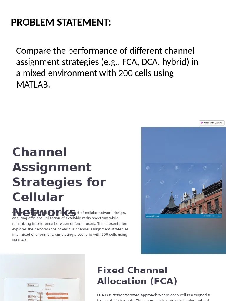 Channel Assignment Strategies For Cellular Networks | PDF | Applied ...