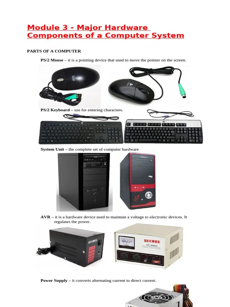 Hardware | PDF | Computer Hardware | Computer Engineering