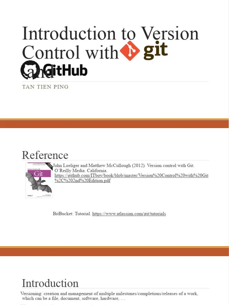 CAT201-03-Intro Git Github | PDF | Version Control | Computer File