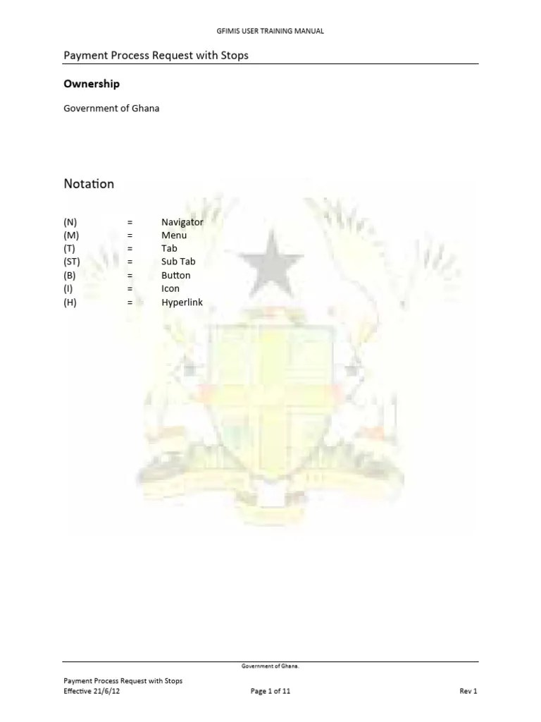 Payment Process Request - S | PDF | System Software | Computing