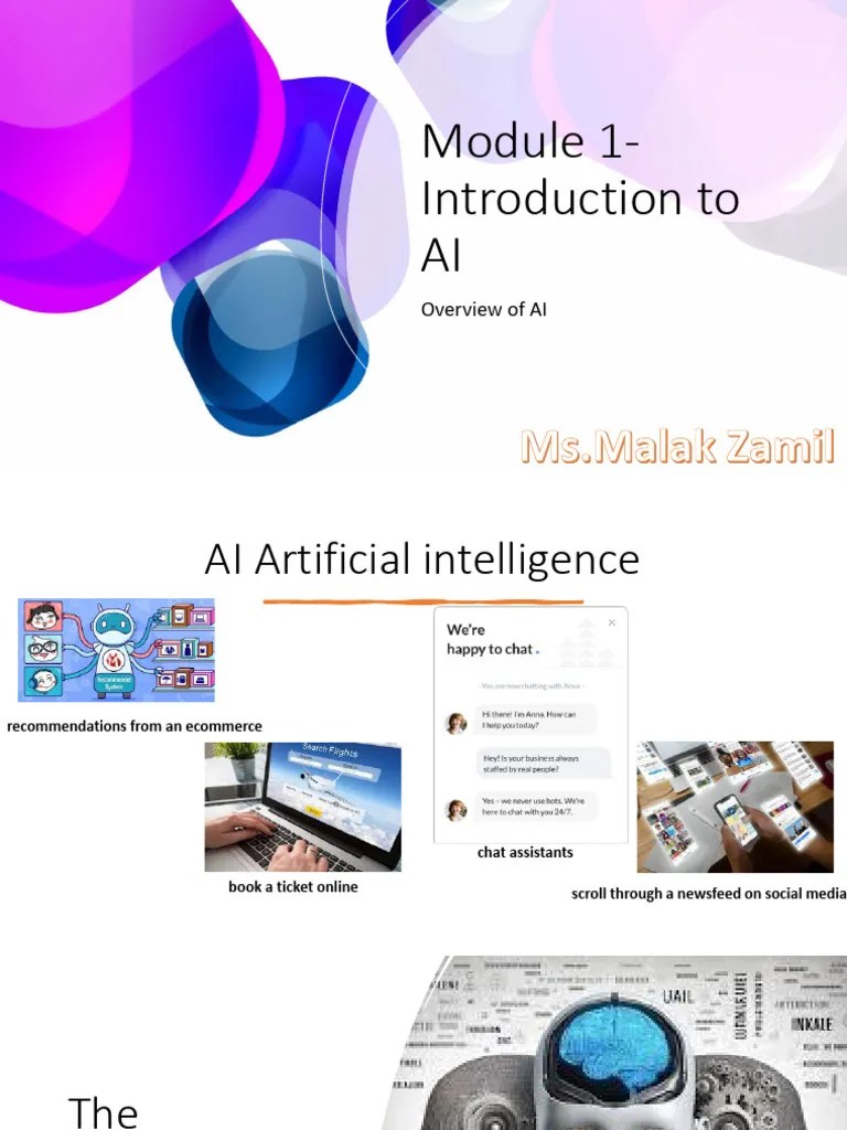 Ai - Module 1 - All Lessons | PDF | Artificial Intelligence ...