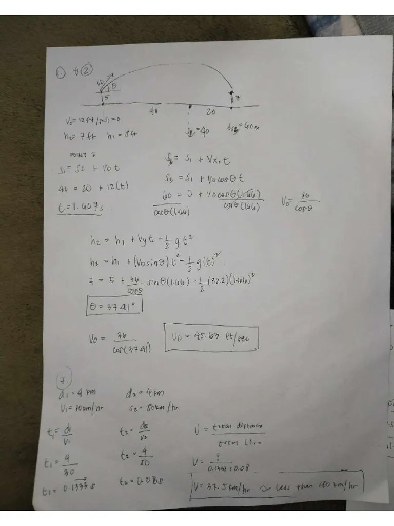 Dynamics Problem | PDF