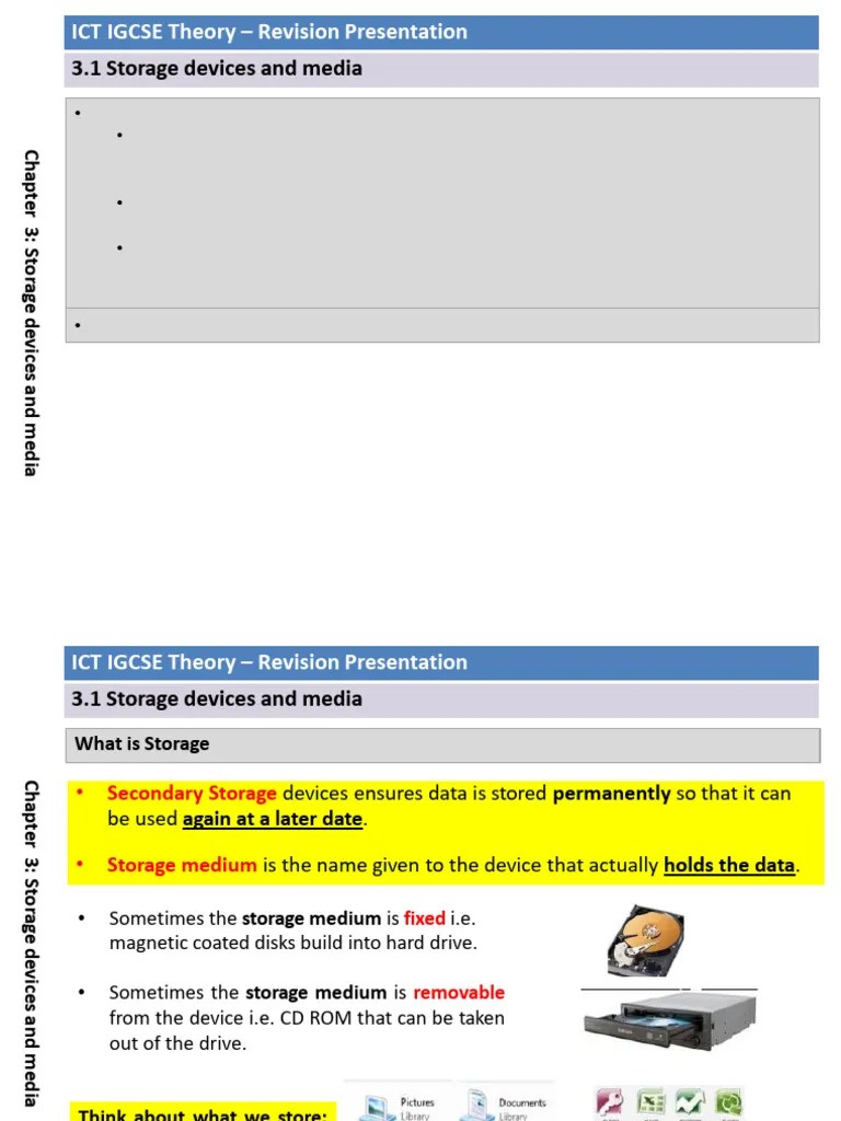 Staorage Devices | PDF | Computer Data Storage | Usb Flash Drive