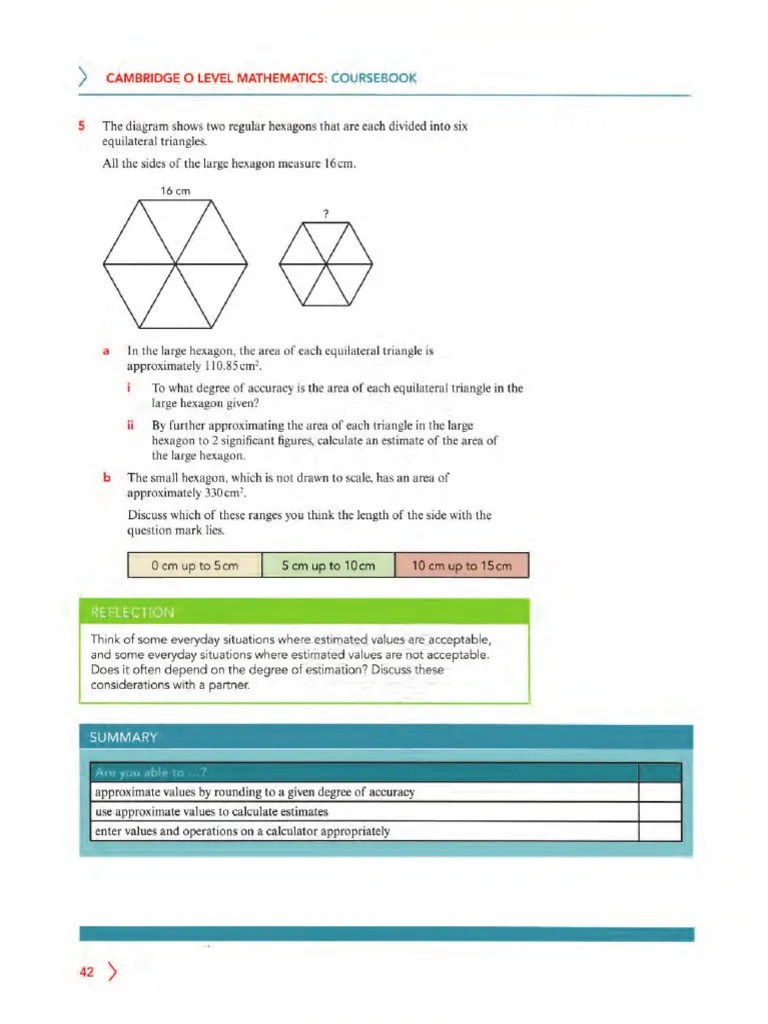 IGCSE And O Level Mathematics 52 | PDF