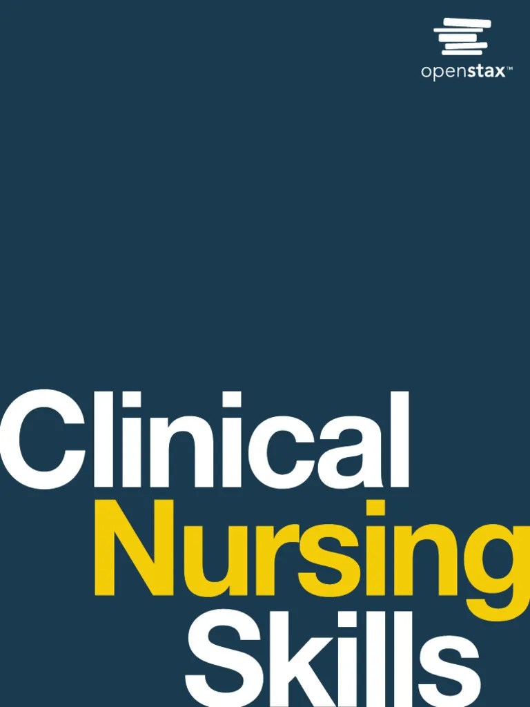 Clinical Nursing Skills | PDF | Nursing | Preventive Healthcare