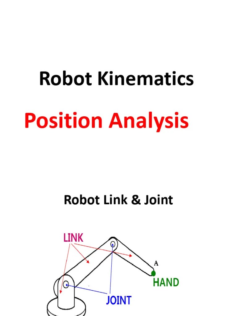 Chap 2 Robot Kinematics | PDF | Canadarm | Kinematics