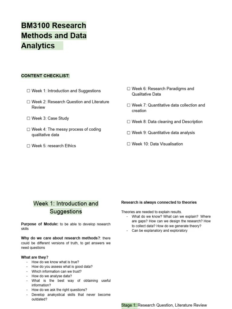 Research Methods | PDF | Methodology | Case Study