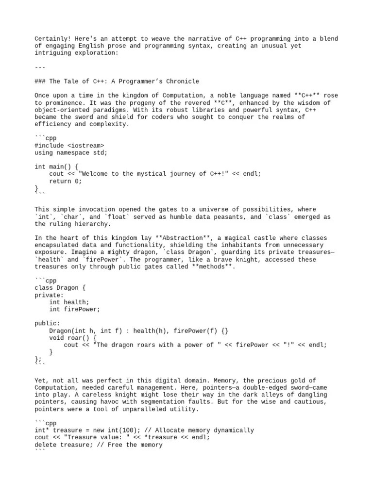 Cpp Notes | PDF | C++ | Systems Engineering