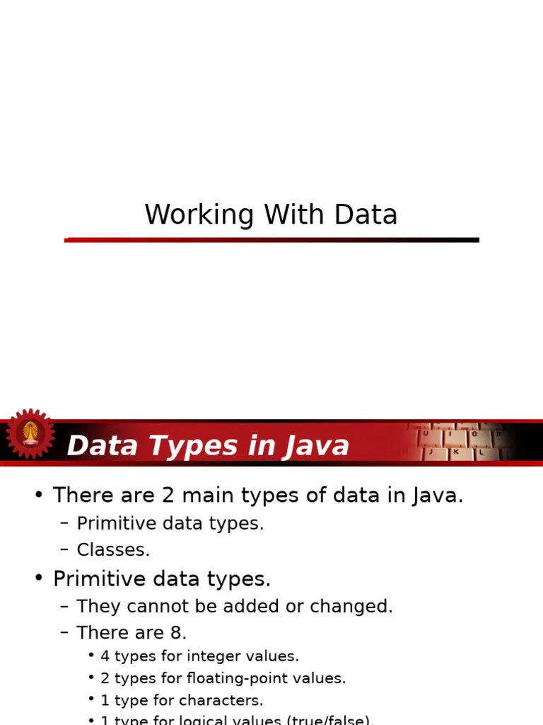 Lec3 | PDF | Data Type | Integer (Computer Science)