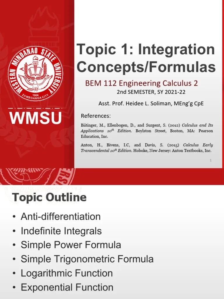 1Integration Concepts | PDF | Integral | Analysis