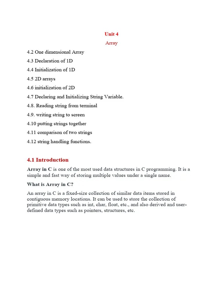 Unit 4 Notes | PDF | Computer Science | Computer Data