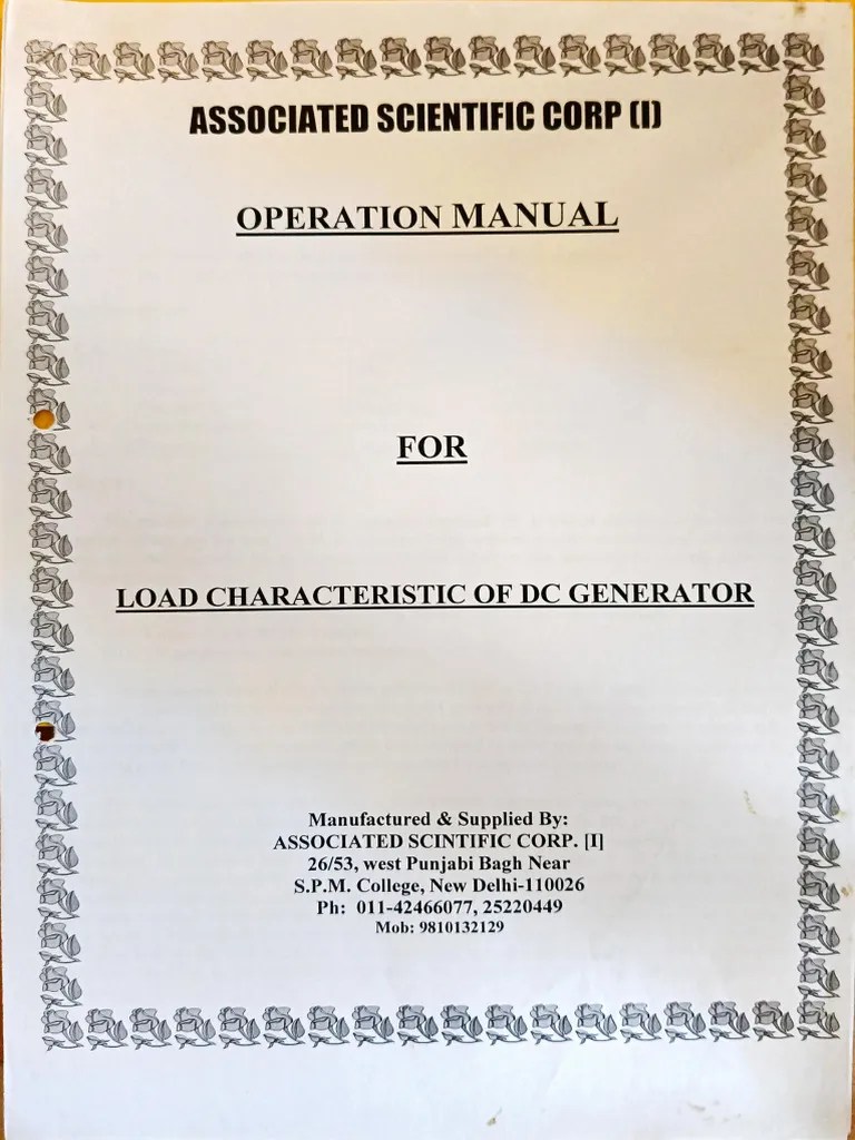 Electrical Machine Experiment 2 Pdf