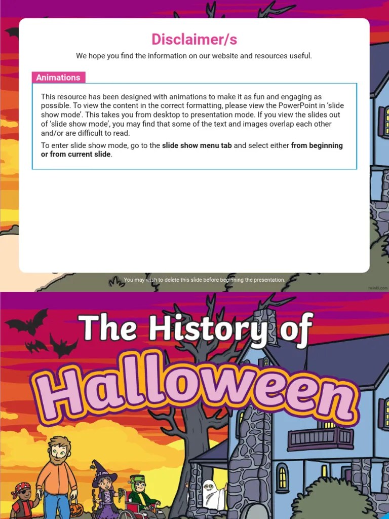 Roi2-t-004-the-history-of-halloween-powerpoint-and-comprehension-activity-sheets_ver_2 | PDF ...