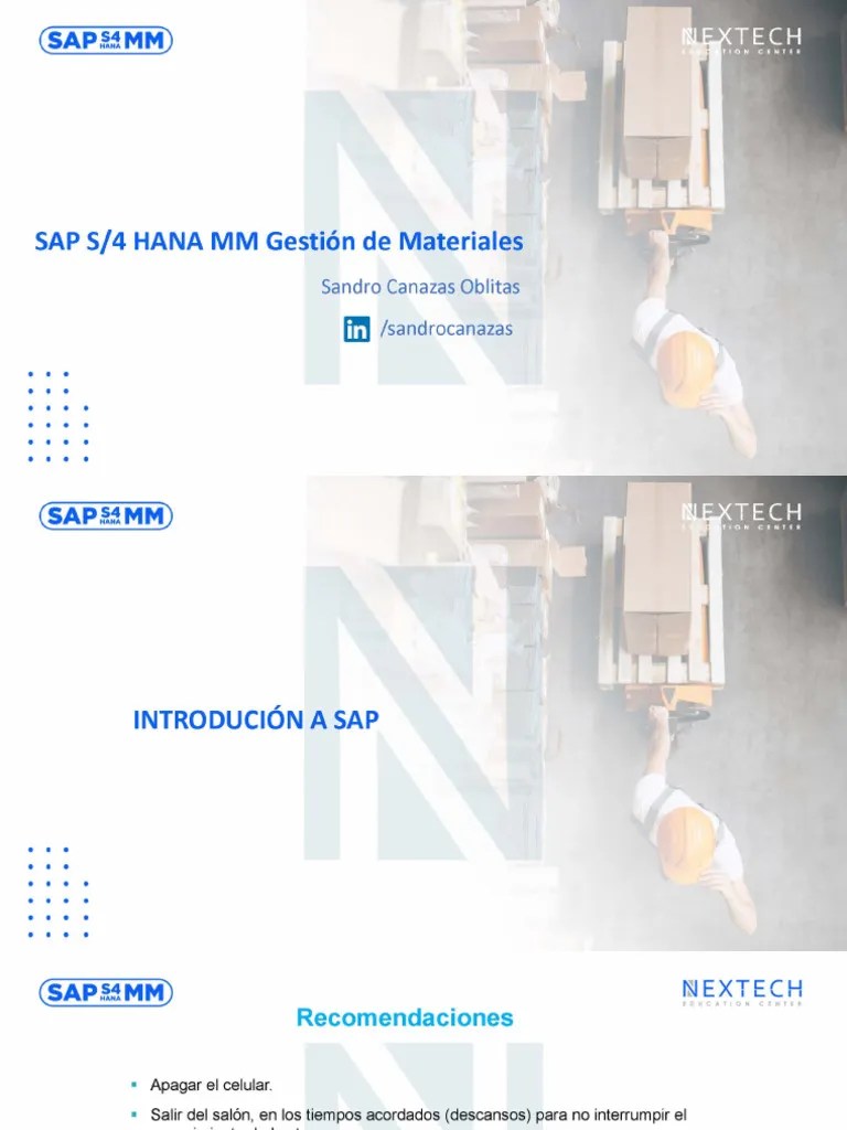 SAP_MM_S4_HANNA_Teoria_Todo | PDF