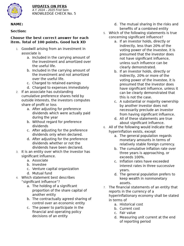 Review Cfas Accounting | PDF | Deferred Tax | Fair Value