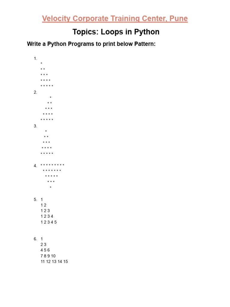 Assignment-03(Patterns) | PDF