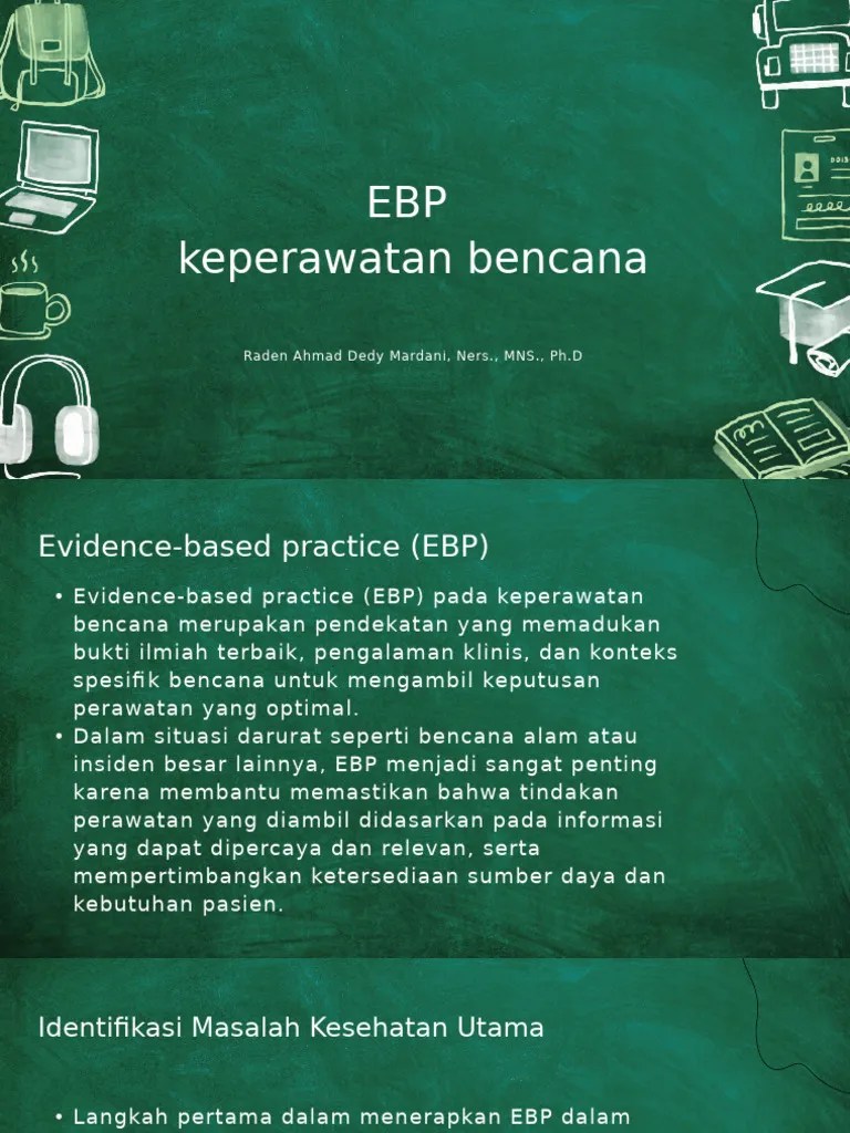 EBP Keperawatan Bencana | PDF