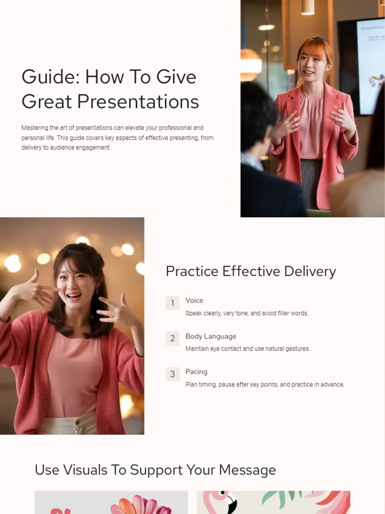 Guide-How-To-Give-Great-Presentations Part 2 | PDF