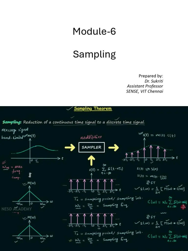 Module 6 Sampling | PDF