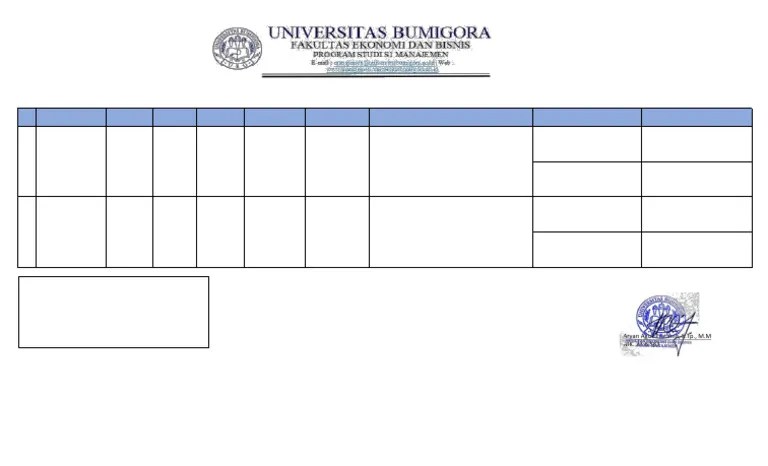 Jadwal Seminar Proposal Pdf