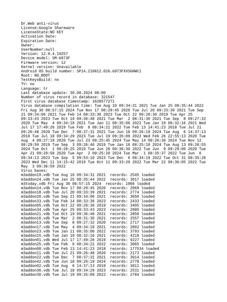 DrWeb_Crash | PDF | Java (Programming Language) | Android (Operating ...