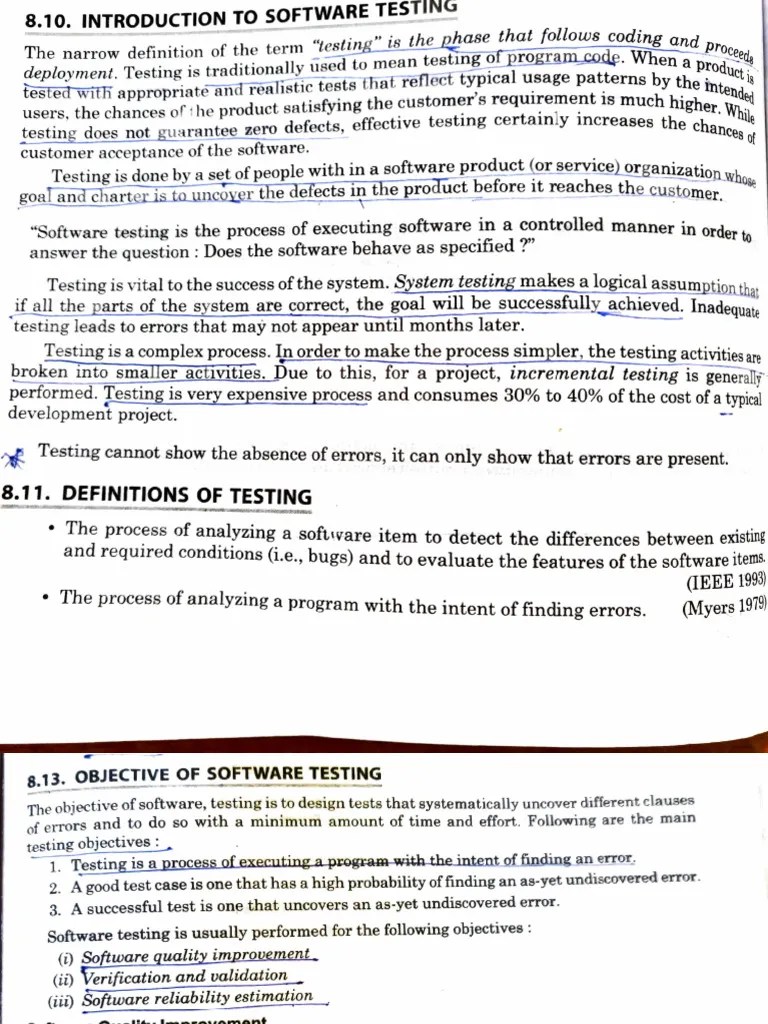 SE,Unit-4, Software Testing | PDF | Software Testing | Unit Testing