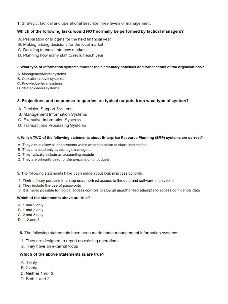MIS And Data Analytics - Answers | PDF
