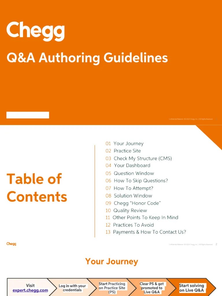 Chegg-QA-Guideline Version 26 | PDF