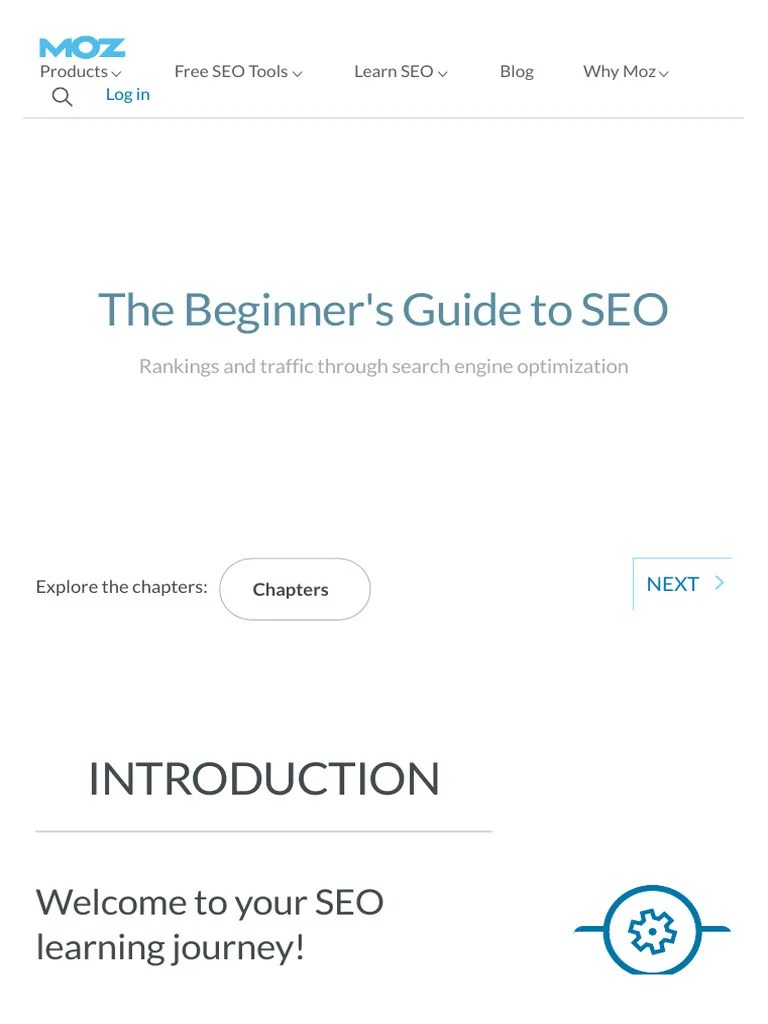 Beginner's Guide To SEO (Search Engine Optimization) - Moz | PDF ...