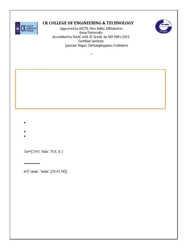 UNIT_IV_notes_Python | PDF | Bracket | Computer Programming