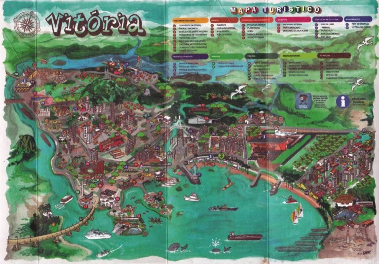 Mapa Turistico Vit Ria PDF 1