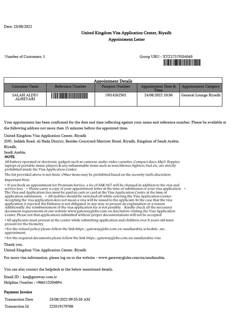 VFS-Application | PDF | Travel Visa | Payments