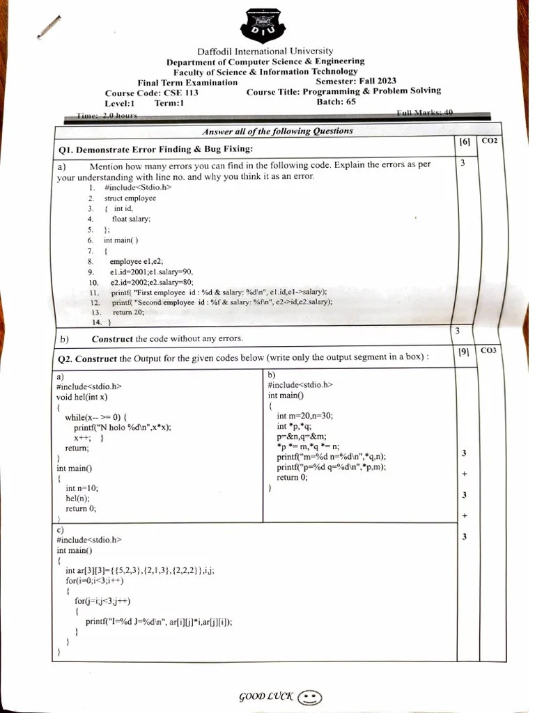 PPS_Fall2023_Final | PDF | Computer Programming | Software Engineering