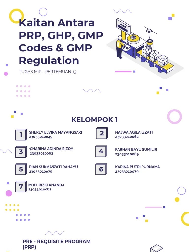 Kaitan Antara Prp Ghp Dan Gmp Pdf