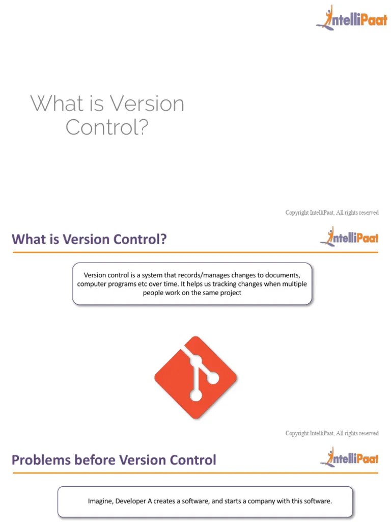 Lecture 3 | PDF | Version Control | Software
