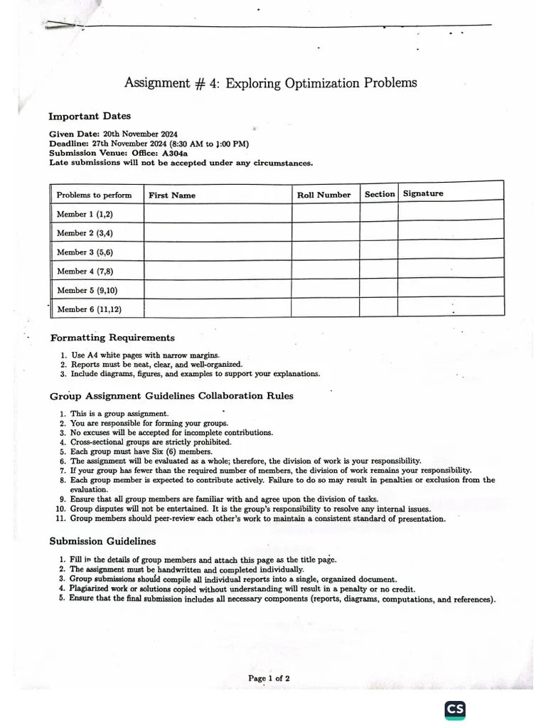 Algo Assignment | PDF