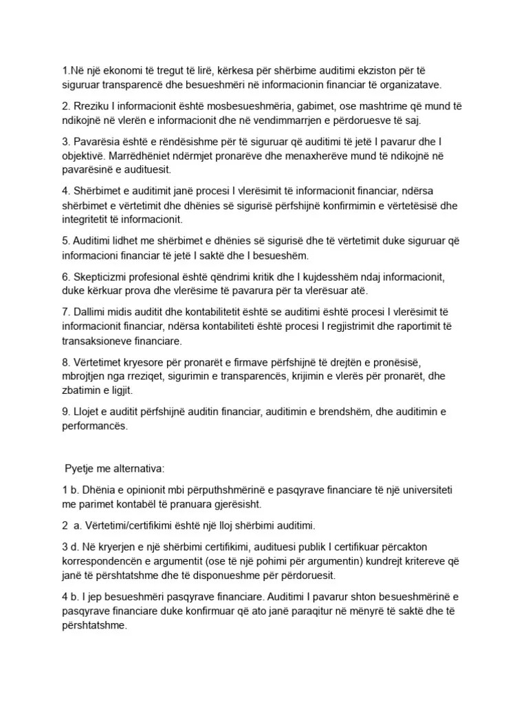 Auditimi 1 (1) | PDF