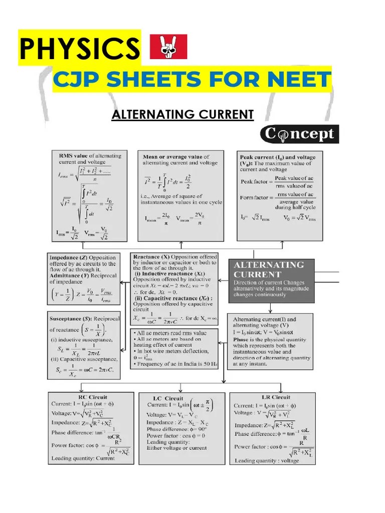 22.Alternating Current | PDF | Alternating Current | Electronic Engineering
